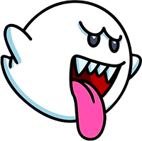 Image du personnage boo de super mario